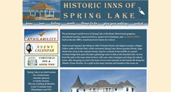 Desktop Screenshot of historicinnsofspringlake.com